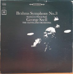 BRAHMS: SYMPHONY NO.3, THE CLEVELAND ORCHESTRA, GEORGE SZELL - PLAK 2.EL