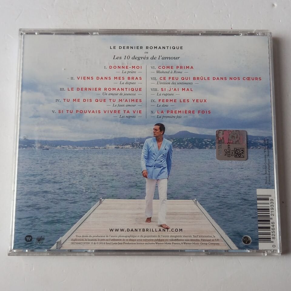 DANY BRILLANT – LE DERNIER ROMANTIQUE (2014) - CD 2.EL