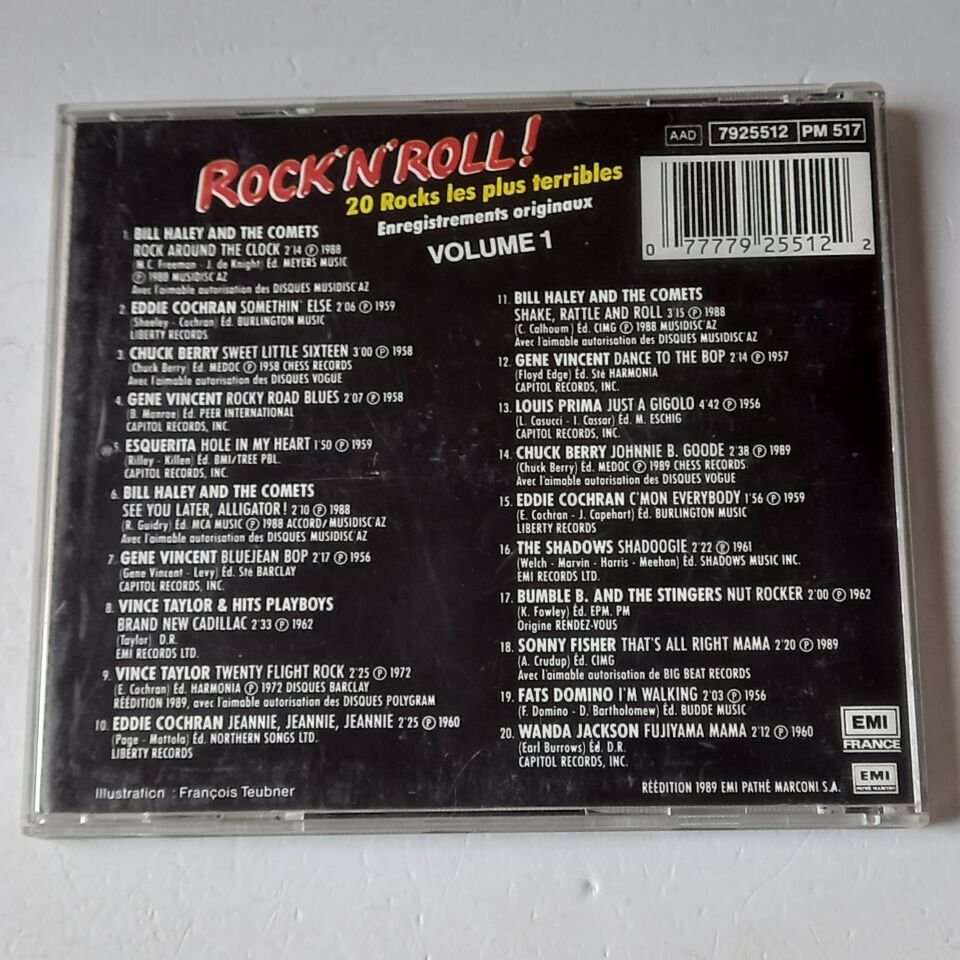 ROCK\'N\'ROLL VOLUME 1 (1989) - CD REISSUE SIFIR
