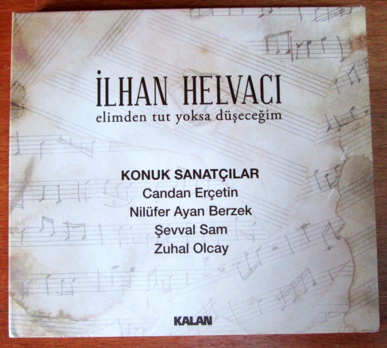 İLHAN HELVACI ELİMDEN TUT YOKSA - KALAN CD 2.EL
