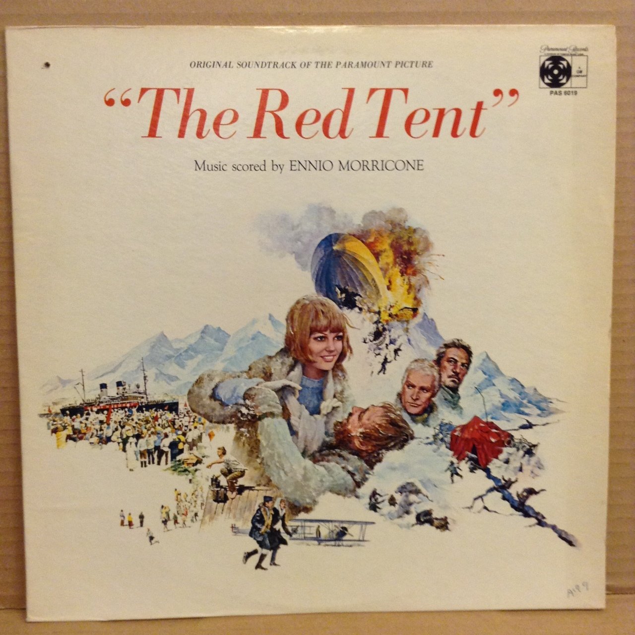 THE RED TENT SOUNTRACK ENNIO MORRICONE 2.EL PLAK