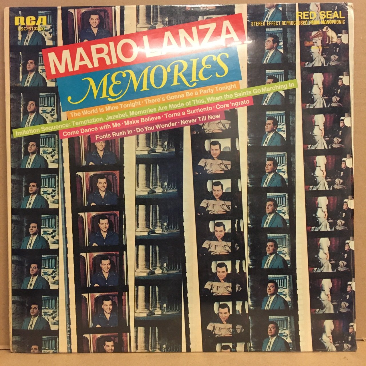 MARIO LANZA - MEMORIES (1970) SIFIR PLAK