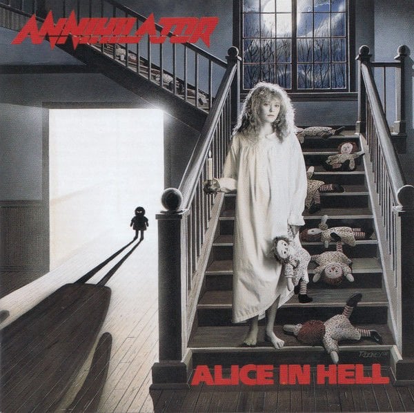 ANNIHILATOR – ALICE IN HELL (1989) - CD REMASTERED REISSUE SIFIR
