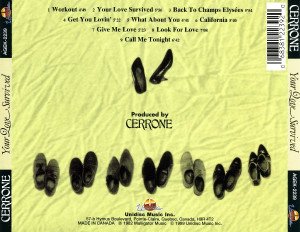 CERRONE – CERRONE IX - YOUR LOVE SURVIVED (1983) - CD SIFIR