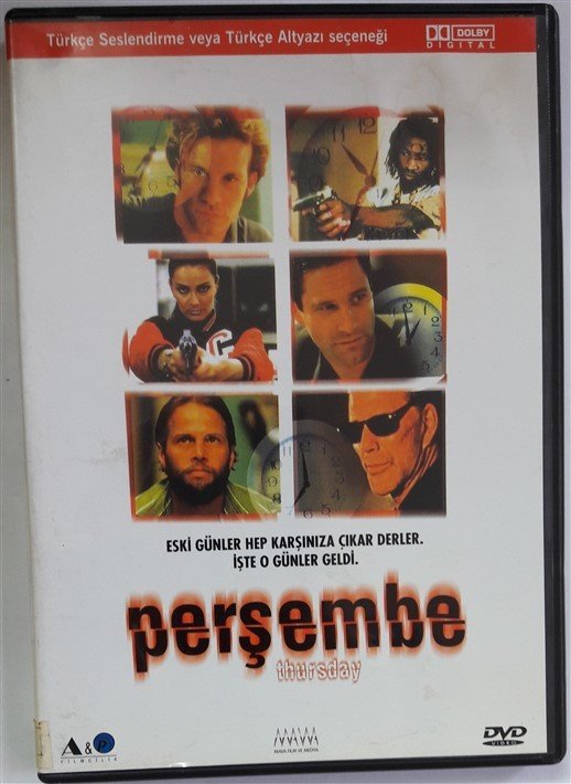 PERŞEMBE - THURSDAY - THOMAS JANE - AARON ECKHART - DVD 2.EL