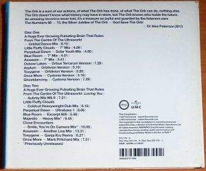 THE ORB - HISTORY OF THE FUTURE / THE ISLAND RECORDS YEARS COMPILED BY DR ALEX PATERSON (2013) - 2CD 2.EL