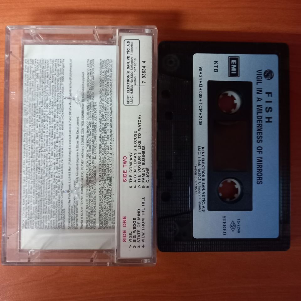 FISH - VIGIL IN A WILDERNESS OF MIRRORS (1990) - KASET 2.EL