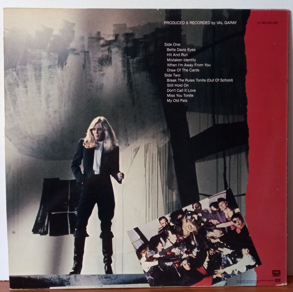 KIM CARNES – MISTAKEN IDENTITY (1981) - LP 2.EL PLAK