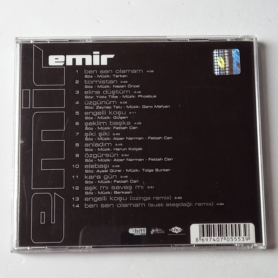 EMİR – BEN SEN OLAMAM (2009) - CD 2.EL