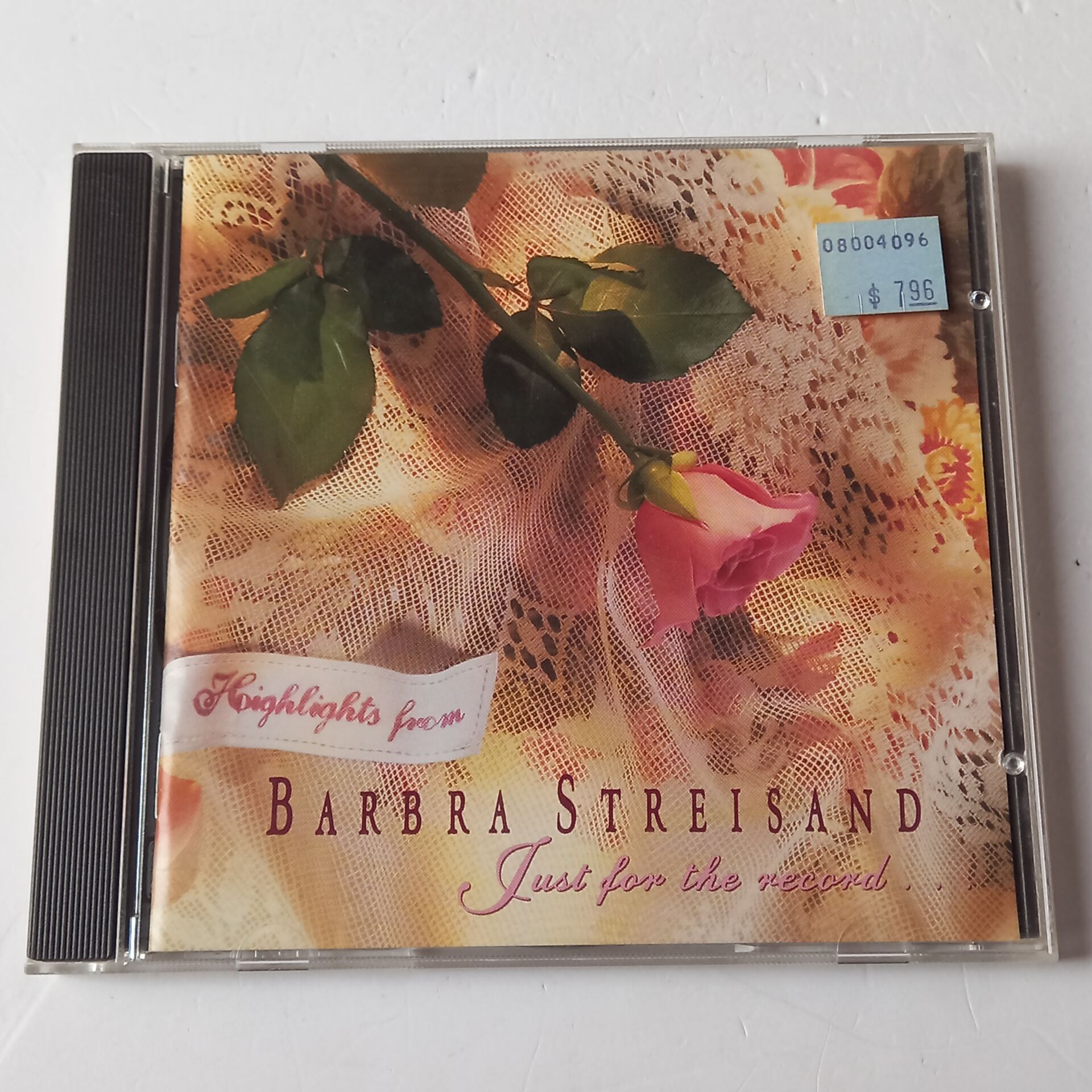 BARBRA STREISAND – HIGHLIGHTS FROM JUST FOR THE RECORD... (1992) - CD 2.EL
