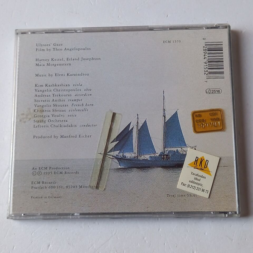 ELENI KARAINDROU, KIM KASHKASHIAN – ULYSSES GAZE (1995) - CD 2.EL