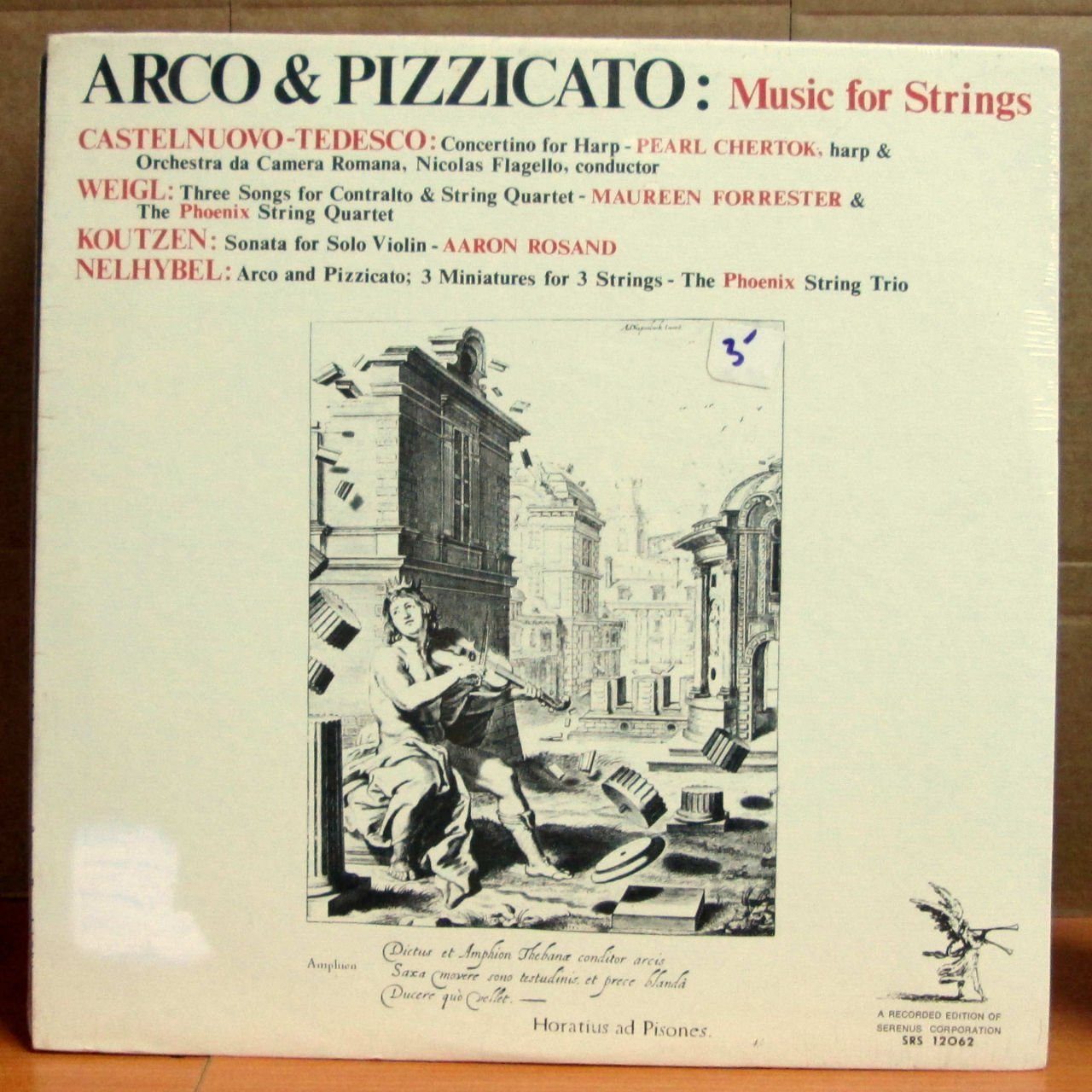 ARCO & PIZZICATO - TEDESCO WEIGL KOUTZEN LP SFR
