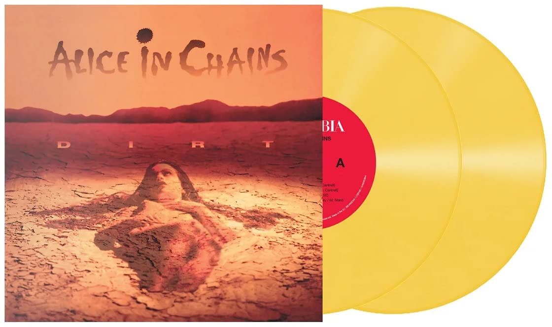 ALICE IN CHAINS - DIRT (1992) 2xLP 30th ANNIVERSARY OPAQUE YELLOW VINYL 2022 REISSUE SIFIR PLAK