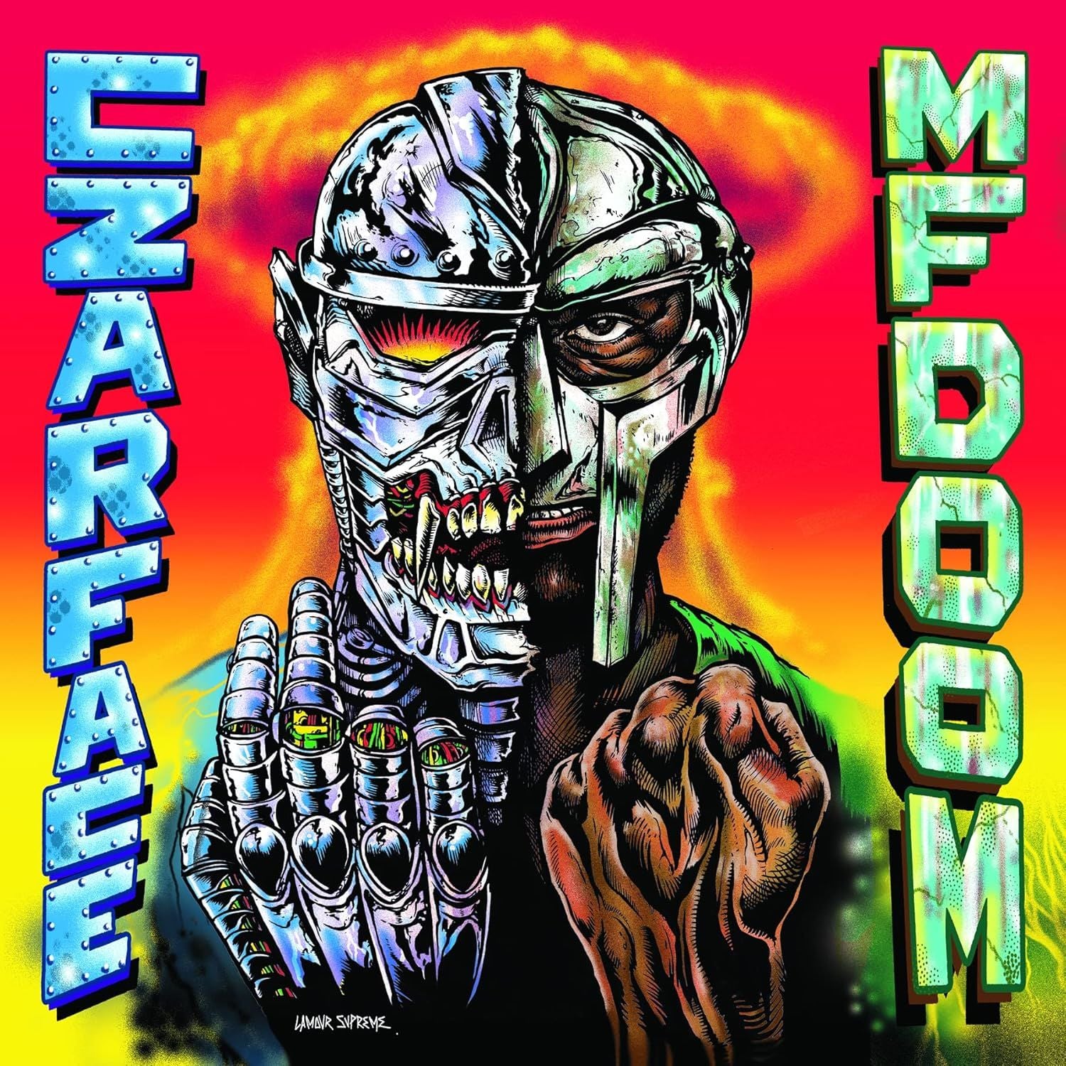 CZARFACE & MF DOOM - CZARFACE MEETS METAL FACE (2018) - LP 2021 EDITION HIP HOP , BOOM BAP SIFIR PLAK
