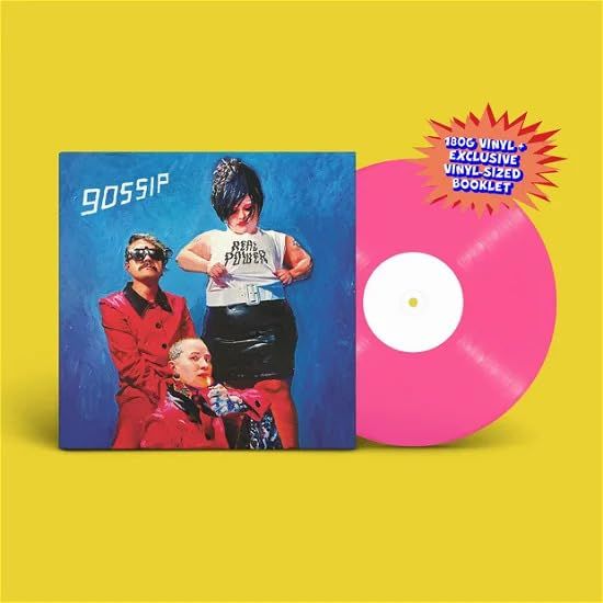 GOSSIP - REAL POWER (2024) - LP PINK COLOURED EDITION SIFIR PLAK