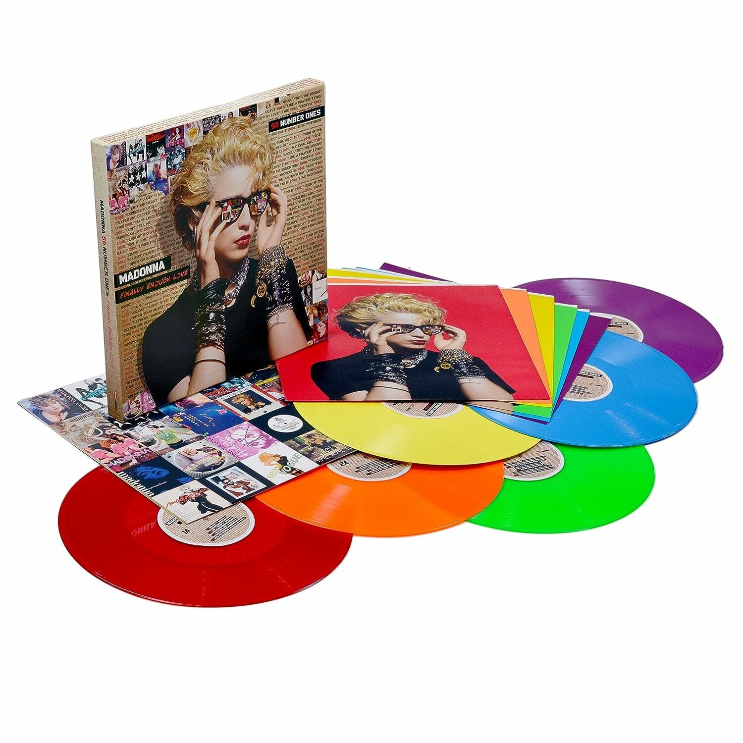 MADONNA - FINALLY ENOUGH LOVE / 50 NUMBER ONES (2023) - 6LP BOX SIFIR PLAK