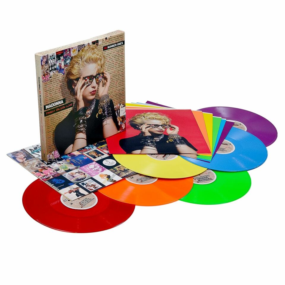 MADONNA - FINALLY ENOUGH LOVE / 50 NUMBER ONES (2023) - 6LP BOX SIFIR PLAK