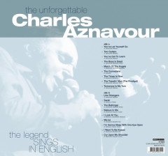 CHARLES AZNAVOUR - UNFORGETTABLE - LP SIFIR PLAK