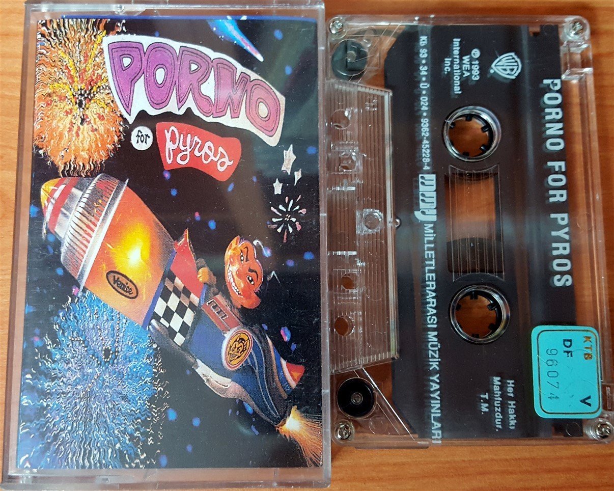 PORNO FOR PYROS - PORNO FOR PYROS (1993) MMY CASSETTE MADE IN TURKEY ''USED''
