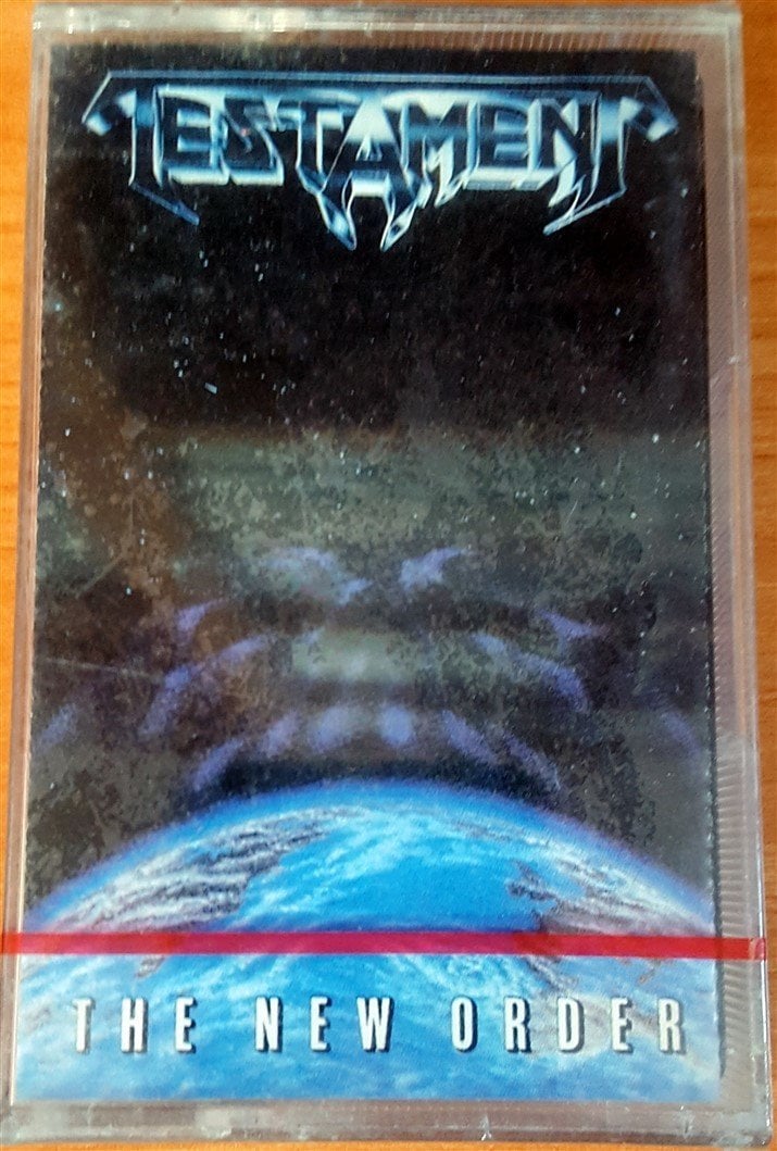 TESTAMENT - THE NEW ORDER (1990) MMY CASSETTE MADE IN TURKEY ''NEW'' PAPER LABEL