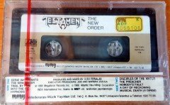 TESTAMENT - THE NEW ORDER (1990) MMY CASSETTE MADE IN TURKEY ''NEW'' PAPER LABEL