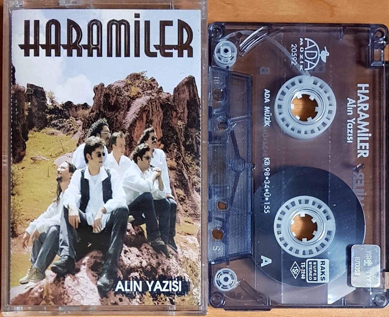 HARAMİLER - ALIN YAZISI (1998) ADA MÜZİK KASET 2.EL