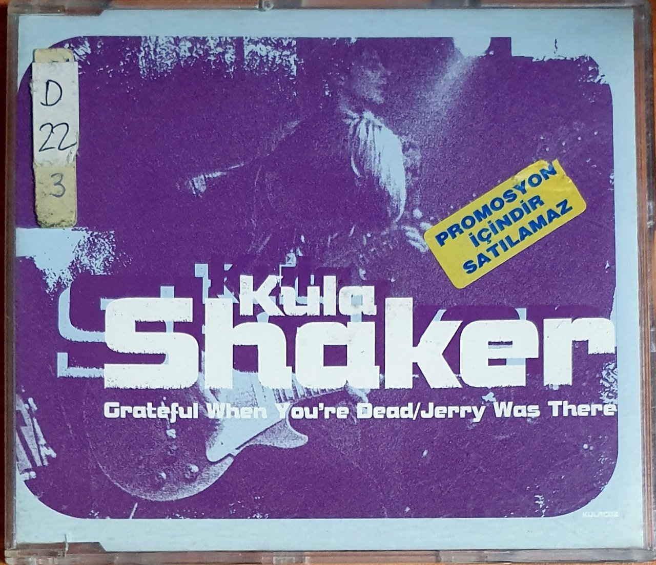KULA SHAKER - GRATEFUL WHEN YOU'RE DEAD / JERRY WAS HERE (1996) - CD SINGLE 2.EL