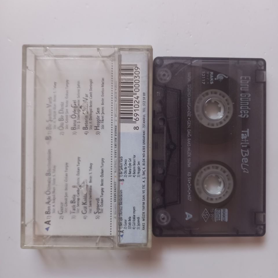 EBRU GÜNDEŞ - TATLI BELA (1994) - KASET 2.EL