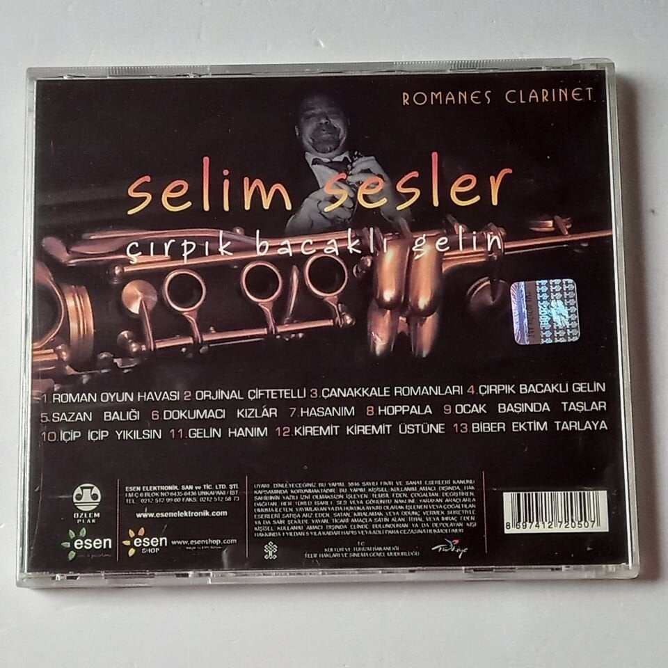SELİM SESLER – ÇIRPIK BACAKLI GELİN (2008) - CD 2.EL