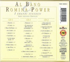 AL BANO ROMINA POWER  - I GRANDI SUCCESSI (1997) - 3CD COMPILATION FELICITA 2.EL
