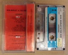 BOB MARLEY & THE WAILERS - UPRISING CASSETTE 1988 PAPER LABEL MADE IN TURKEY ''USED''