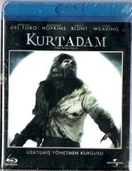 KURTADAM - THE WOLFMAN - BENECIO DEL TORO - ANTHONY HOPKINS - EMILY BLUNT - BLU-RAY SIFIR