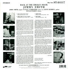 JIMMY SMITH - BACK AT THE CHICKEN SHACK (1963) - LP BLUE NOTE 2014 USA EDITION SIFIR PLAK