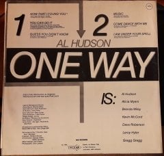 ONE WAY FEATURING AL HUDSON - ONE WAY FEATURING AL HUDSON (1979)  - PLAK 2.EL YERLİ BASKI