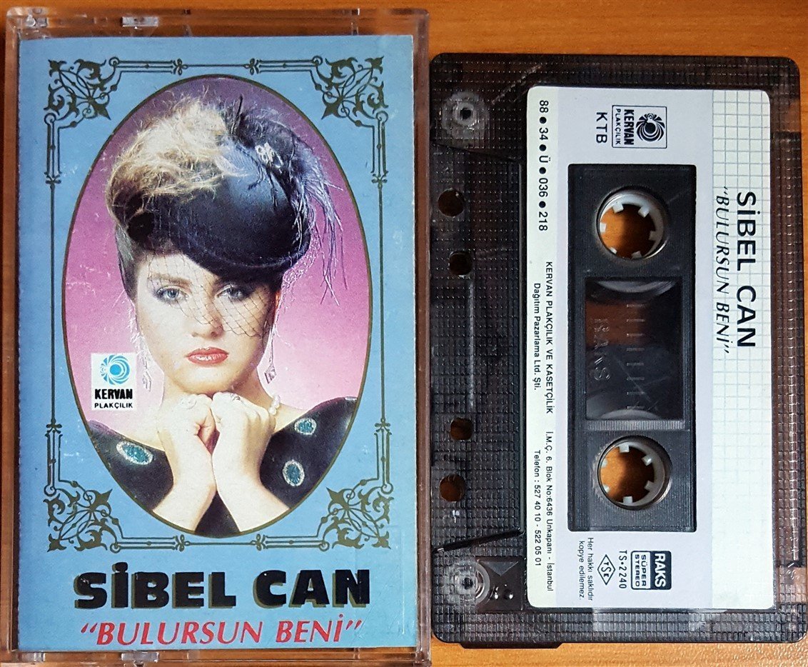 SİBEL CAN - BULURSUN BENİ (1988) KERVAN KASET 2.EL