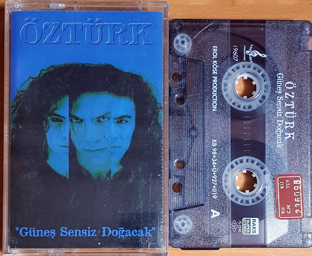ÖZTÜRK - GÜNEŞ SENSİZ DOĞACAK (1998) EROL KÖSE KASET 2.EL