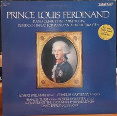 PRINCE LOUIS FERDINAND: PIANO QUARTET, RONDO, DAVID EFFRON (1980) - PLAK 2.EL