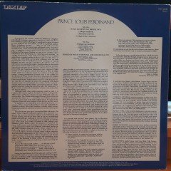 PRINCE LOUIS FERDINAND: PIANO QUARTET, RONDO, DAVID EFFRON (1980) - PLAK 2.EL