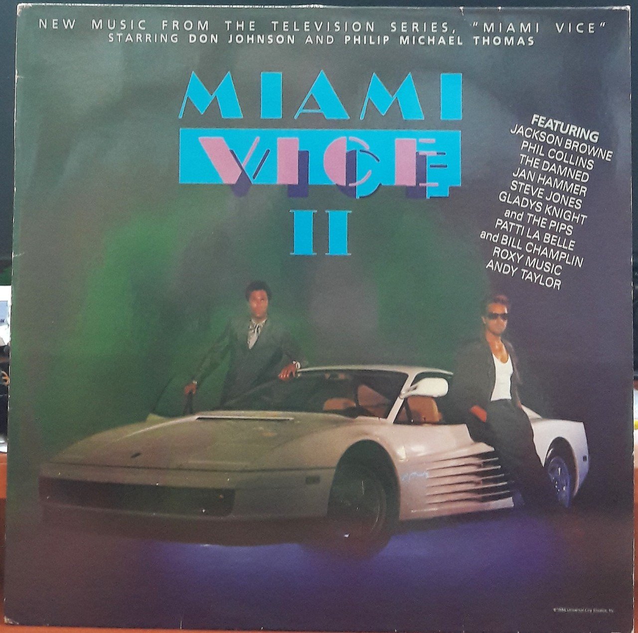 MIAMI VICE II - SOUNDTRACK (1986) - PLAK 2.EL