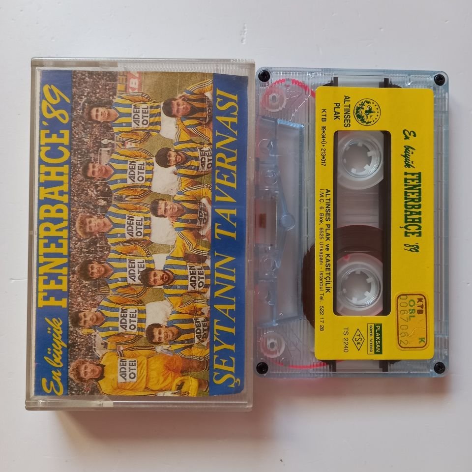EN BÜYÜK FENERBAHÇE '89 / ŞEYTANIN TAVERNASI (1989) - KASET 2.EL