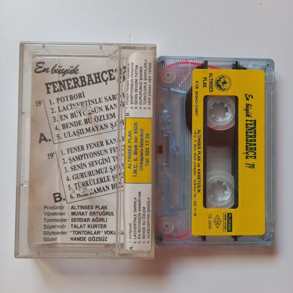 EN BÜYÜK FENERBAHÇE '89 / ŞEYTANIN TAVERNASI (1989) - KASET 2.EL