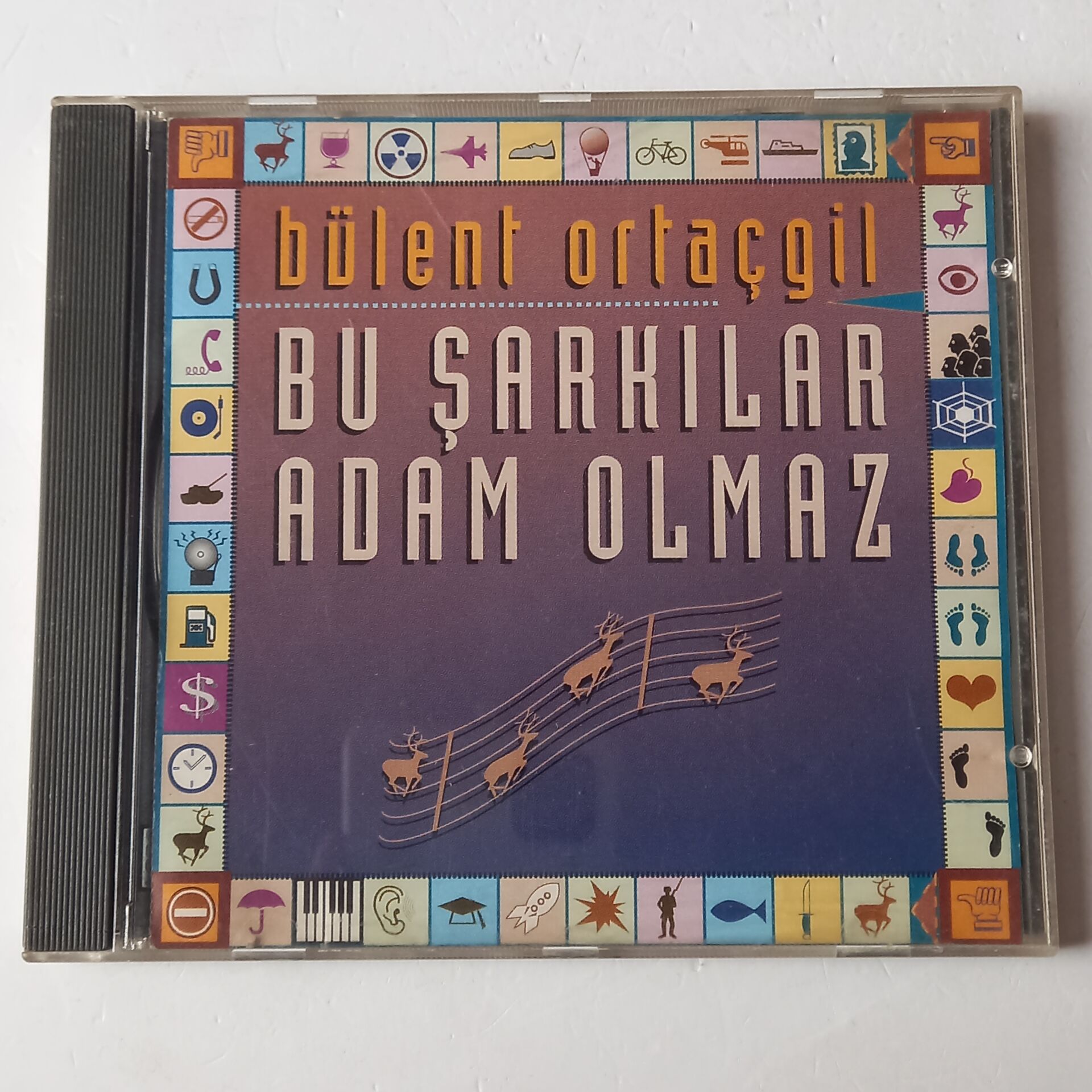 BÜLENT ORTAÇGİL - BU ŞARKILAR ADAM OLMAZ (1994) - CD 2.EL