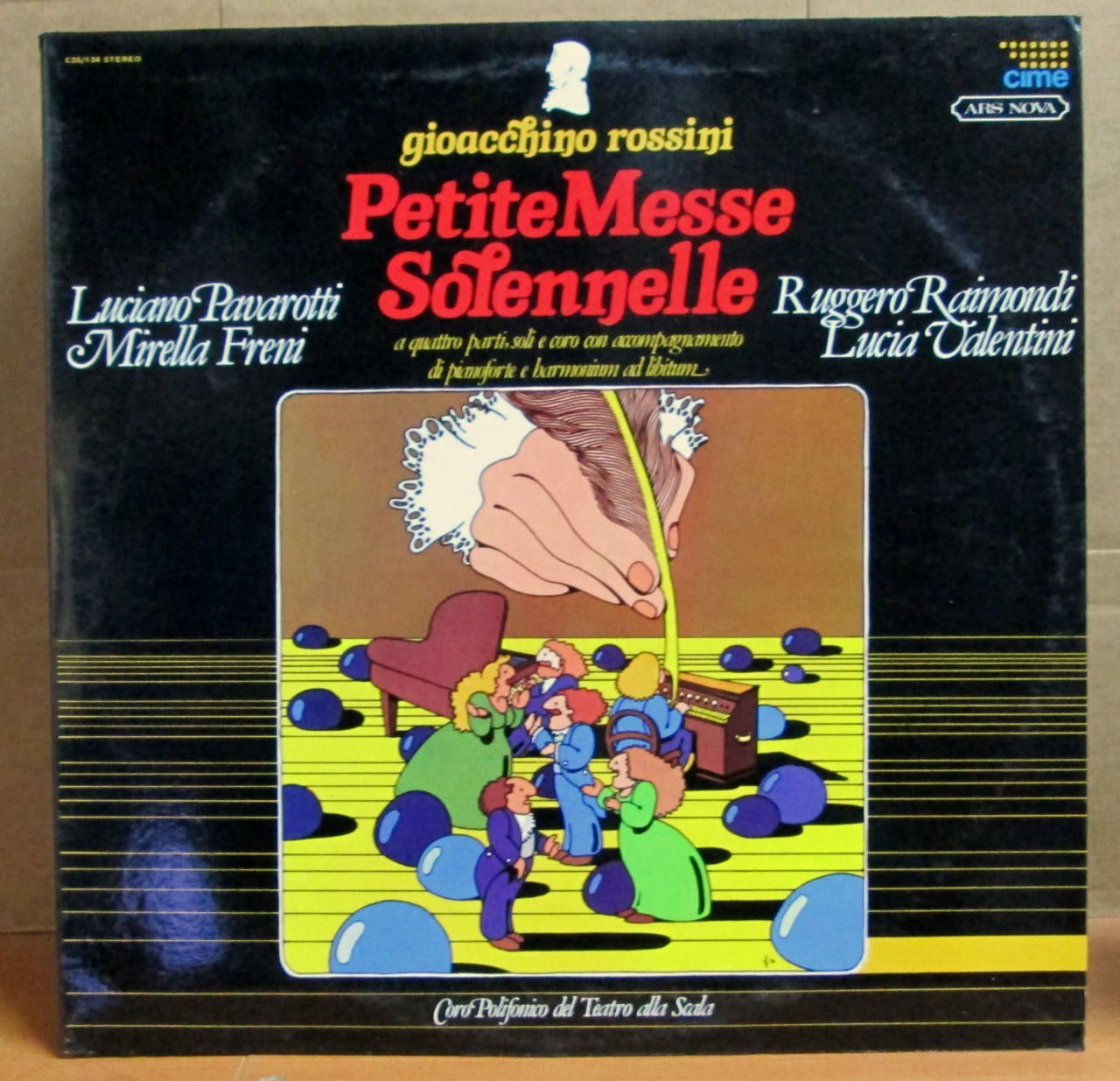 ROSSINI - PETITE MESSE SOLENNELLE  2LP 2.EL