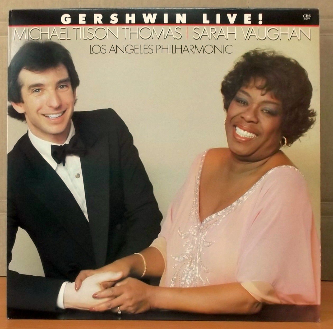 MICHAEL TILSON THOMAS & SARAH VAUGHAN - GERSHWIN LIVE - LP 2.EL