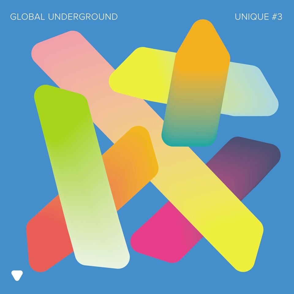 GLOBAL UNDERGROUND - UNIQUE #3 / VARIOUS ARTISTS TECHNO , HOUSE , NEO TRANCE COMPILATION (2025) - 2xLP TRANSPARENT ORANGE COLOURED EDITION SIFIR PLAK