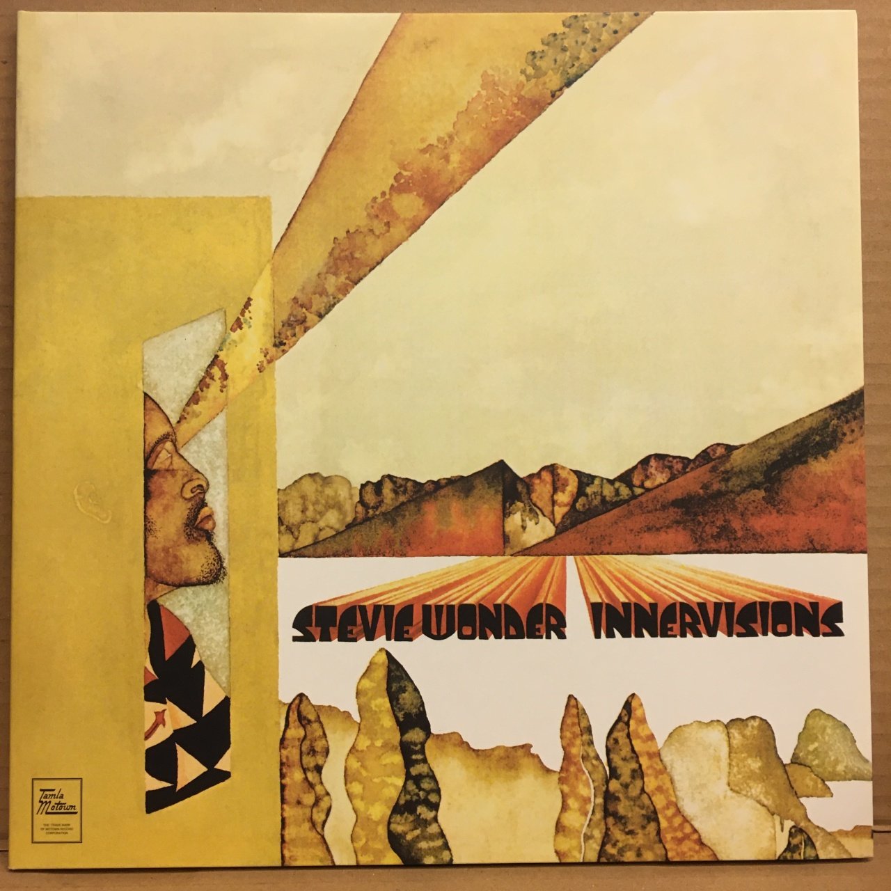 STEVIE WONDER - INNERVISIONS (1973) 2014 REISSUE 2.EL PLAK
