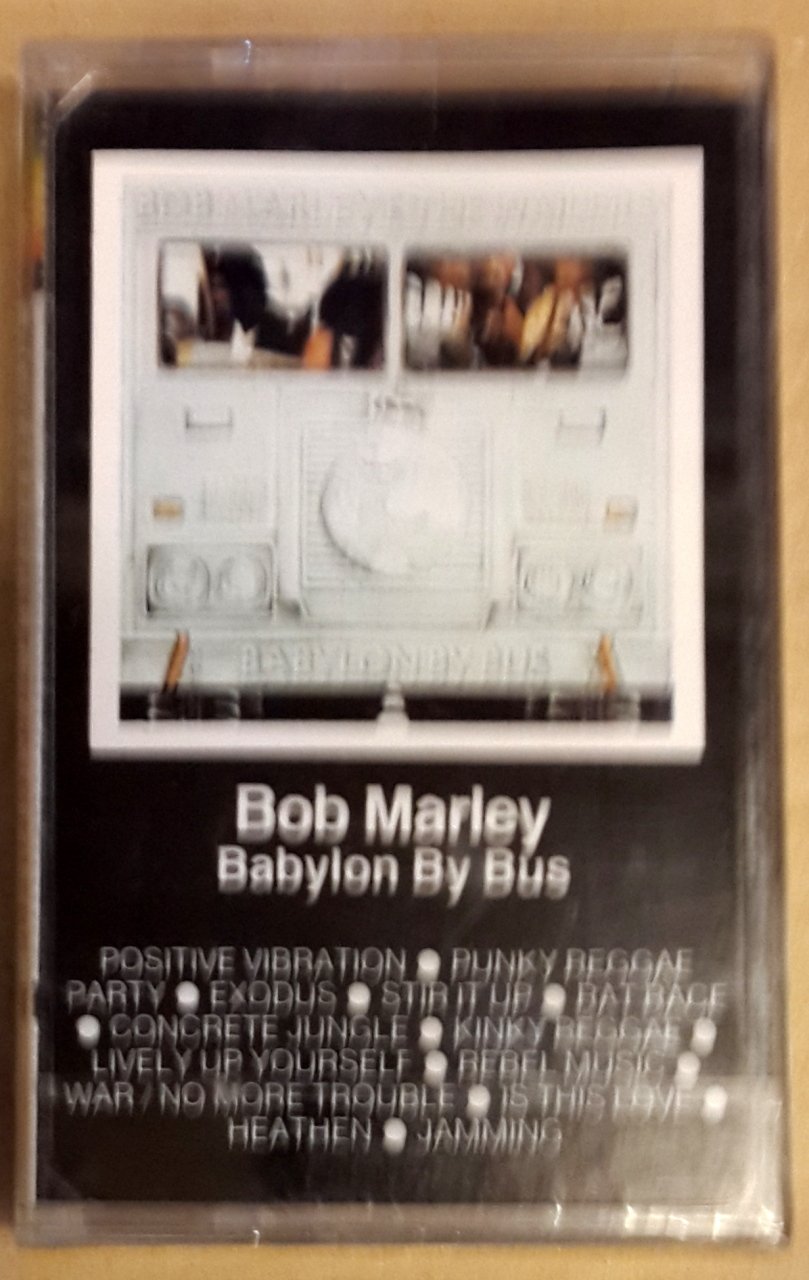 BOB MARLEY & THE WAILERS - BABYLON BY BUS CASSETTE 1994 MADE IN TURKEY ''NEW''