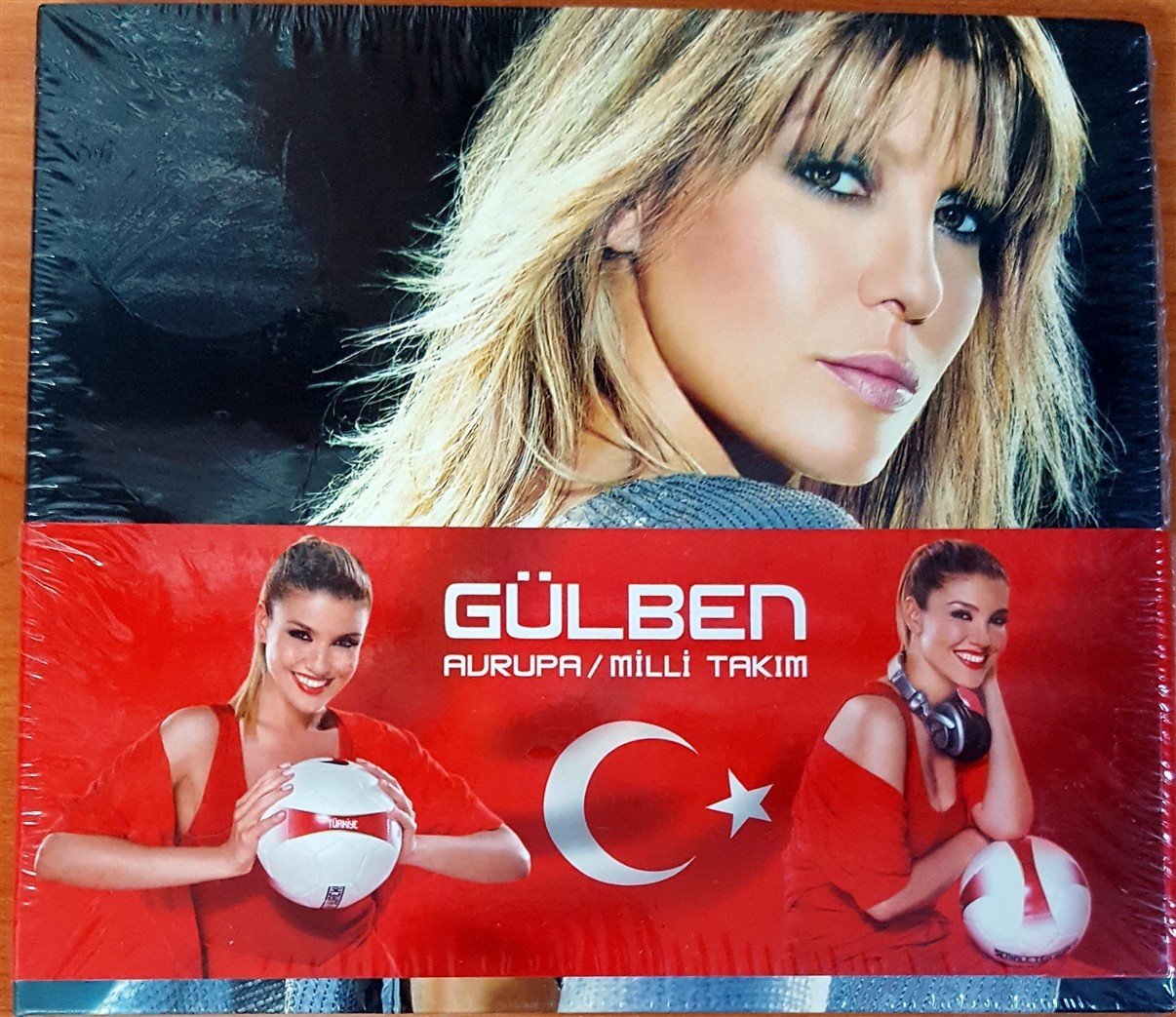 GÜLBEN ERGEN - AŞK HİÇ BİTMEZ + AVRUPA MİLLİ TAKIM CD SIFIR