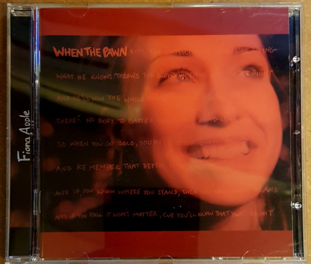 FIONA APPLE - WHEN THE PAWN (1999) - CD ALTERNATIVE POP ROCK 2.EL