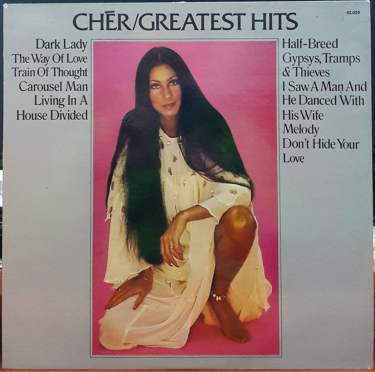 CHÉR - GREATEST HITS (1974) - PLAK 2.EL